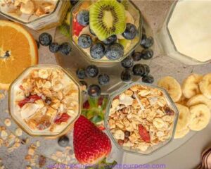  Red-White-& Blueberry-Yogurt Dip-Platter